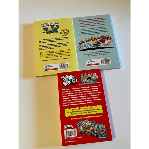 Set of three Captain Underpants Books by Dav Pilkey - Picture 11 of 11